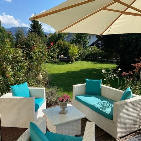 Charmantes Garten-Apartment: Erholung Im Chiemgau Unterwössen Kültér fotó